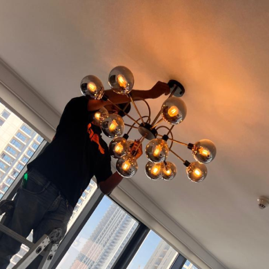 electrical workers